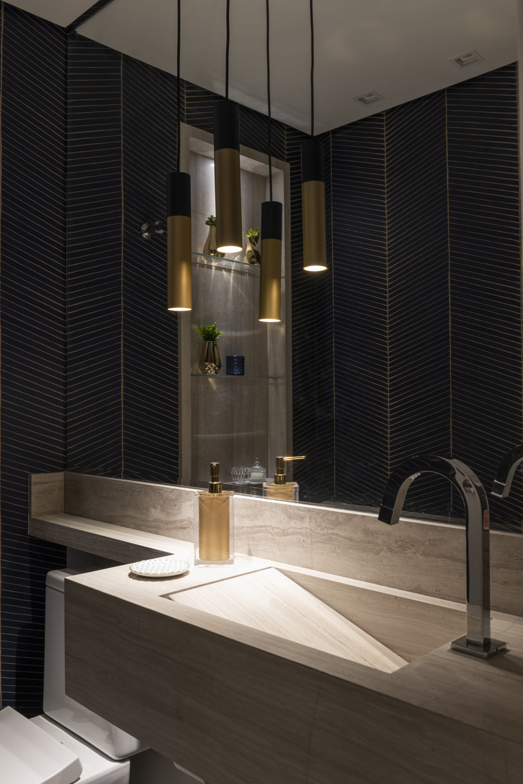 Iluminação ideal para casas - Lavabos