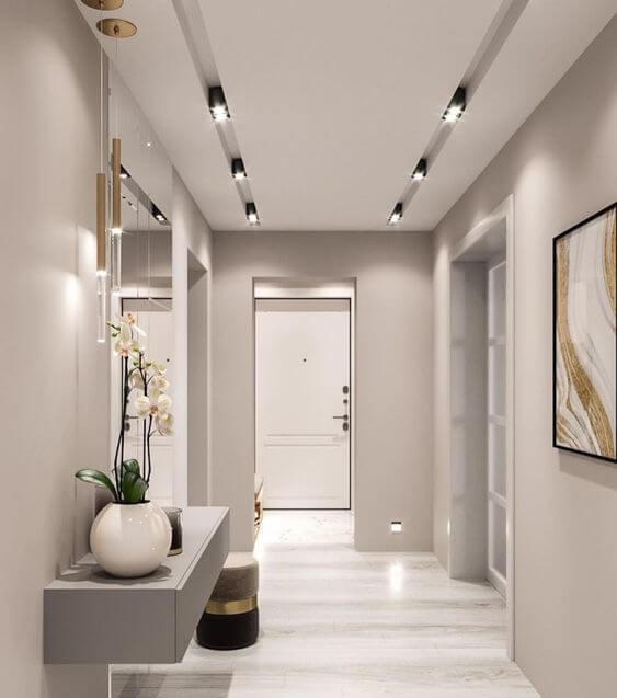 Iluminação Residencial - Hall de entrada