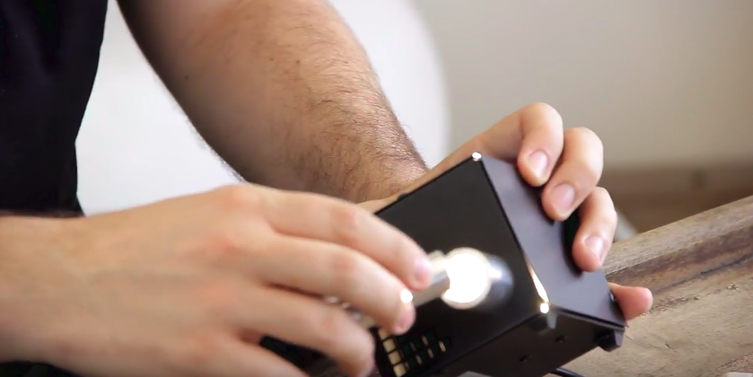 Iluminação com Fibra ótica