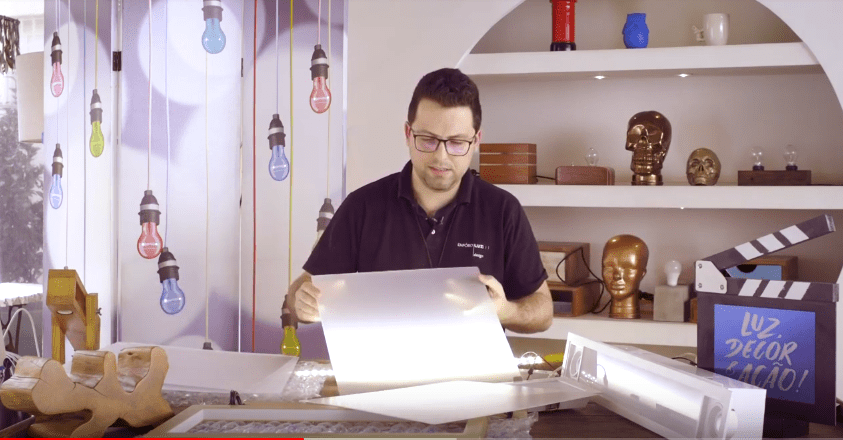 Difusor na Iluminação