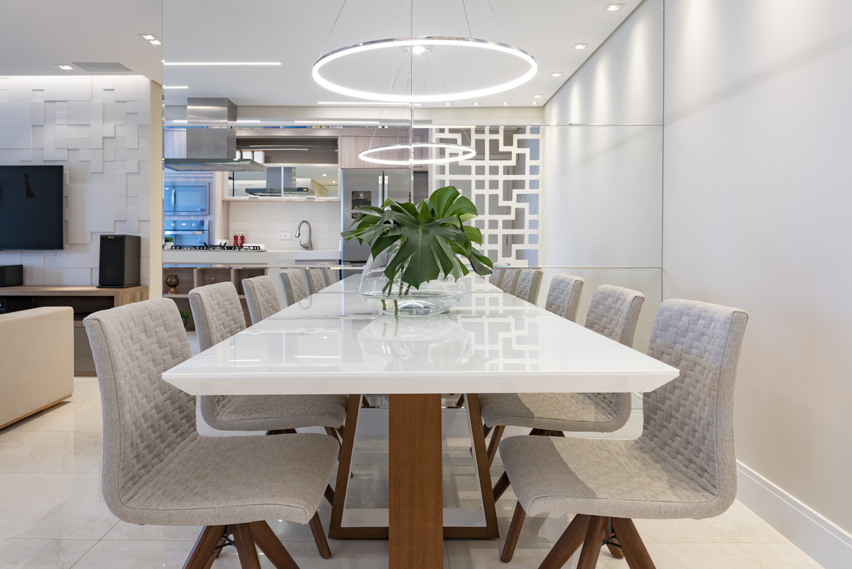 lâmpadas para sala de jantar