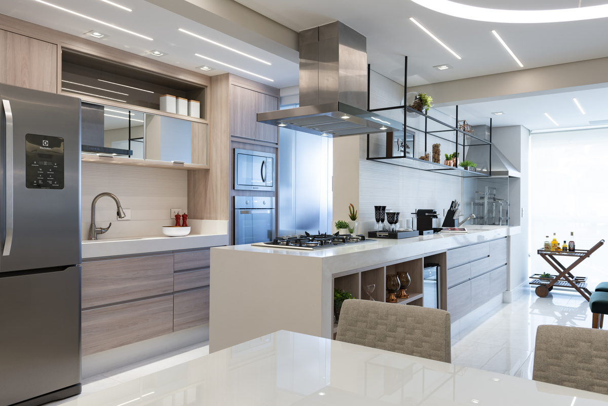 Iluminação para cozinhas