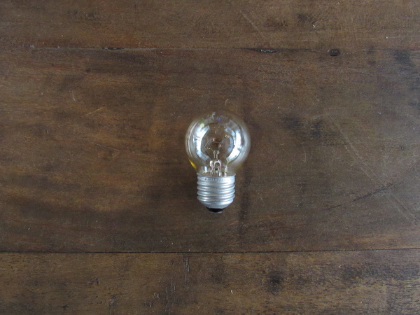 lampada bolinha incandescente