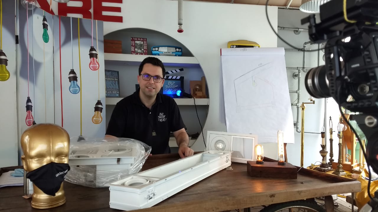 Bastidores Vídeo Luminárias MIX