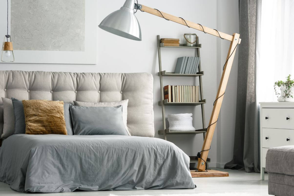 Tipos de Abajures - Abajur de Madeira