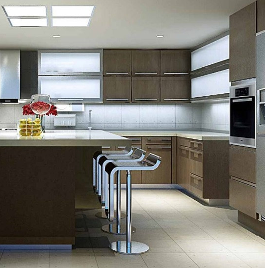 Ambiente Iluminado com Painéis de LED