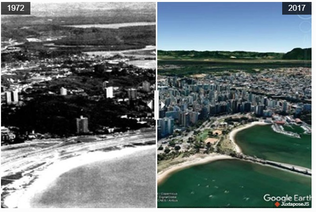 Antes e Depois das Cidades