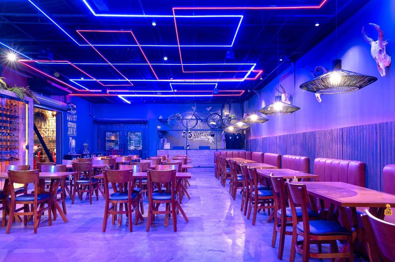 Iluminaçãop de Bar