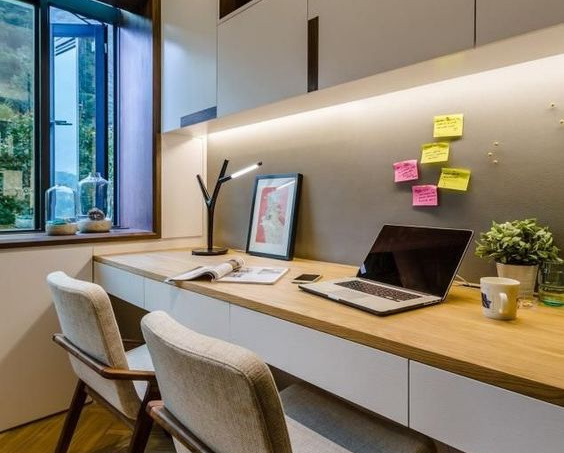 Iluminação Home office