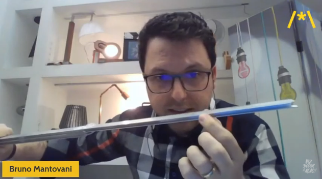 Perfil de Alumínio para Tela Tensionada