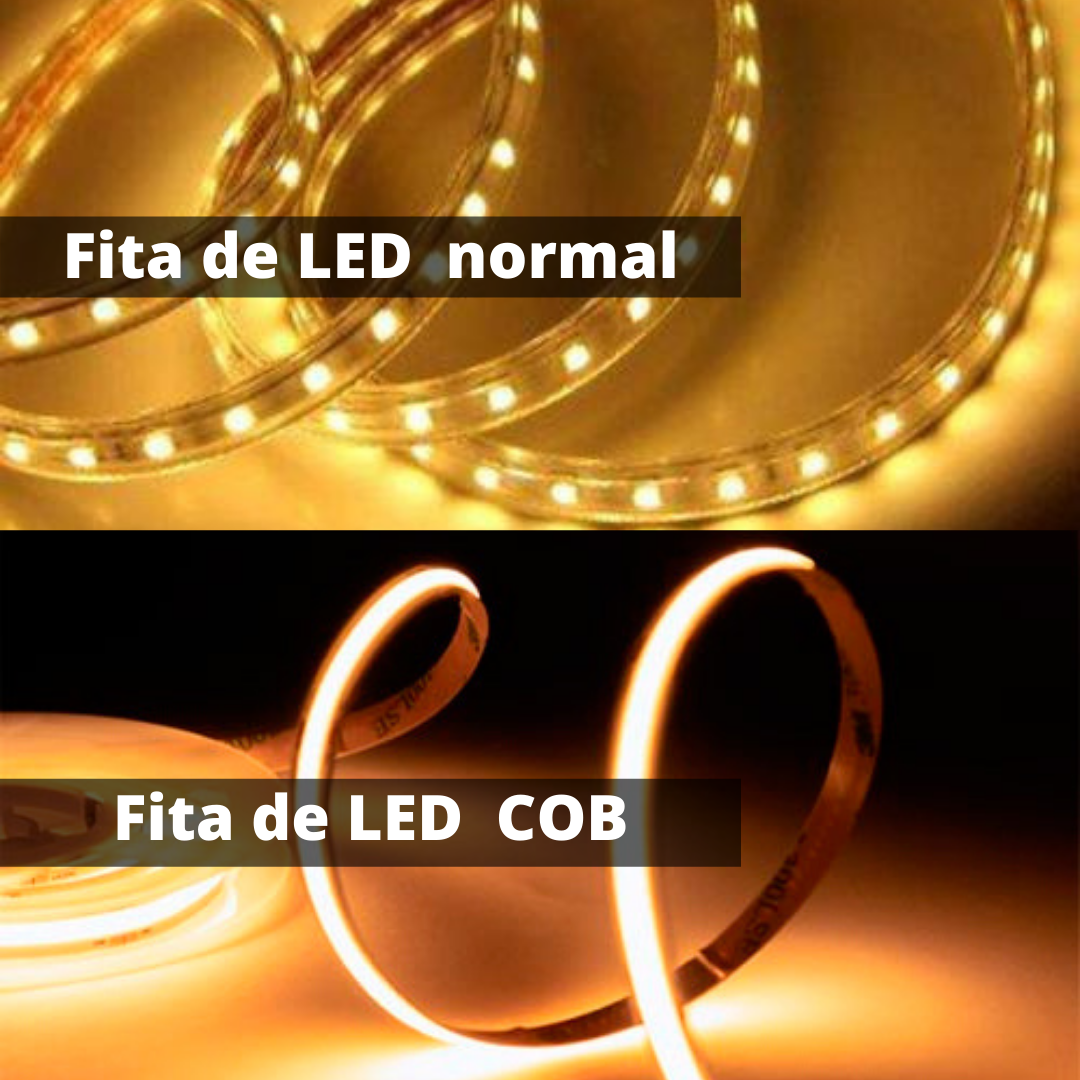 Comparativo Fitas de LED