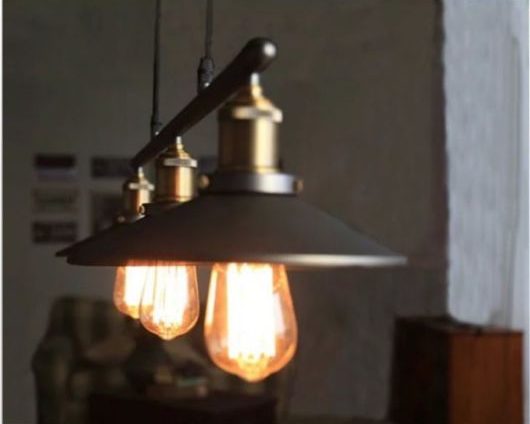 Pendentes estilo industrial