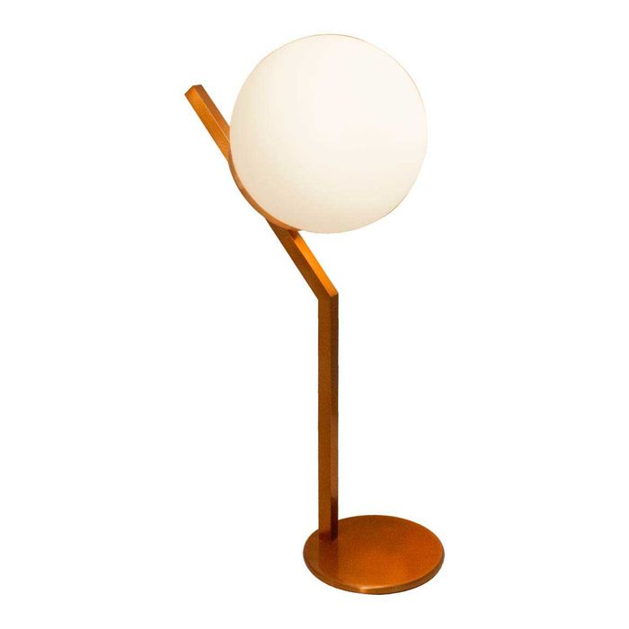 Abajur com globo Estilo Contemporâneo