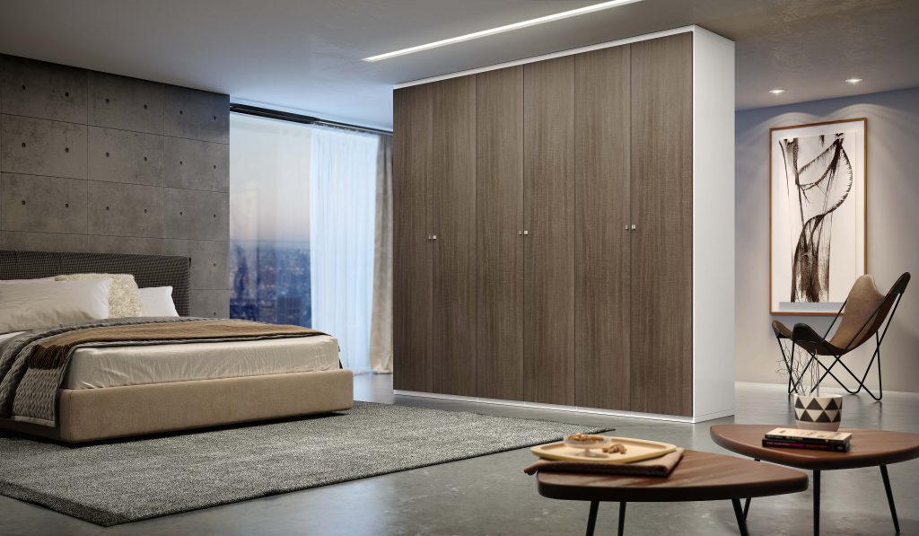 Quarto de Casal Estilo Contemporâneo - Fonte: Madeirol