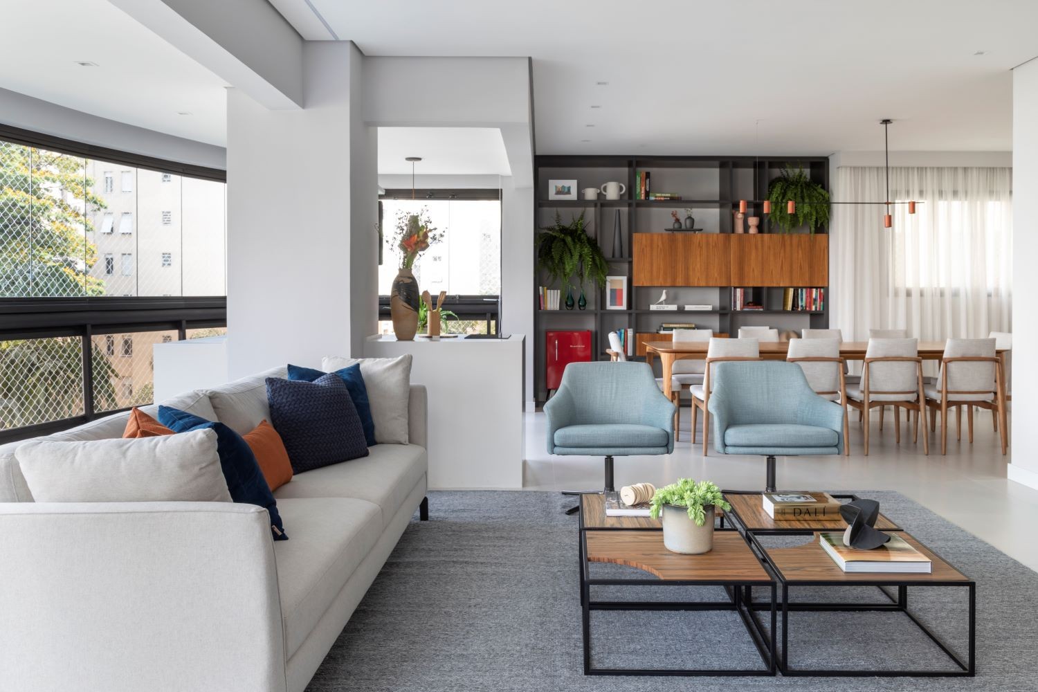 Sala Contemporânea - Fonte: Casa e Jardim