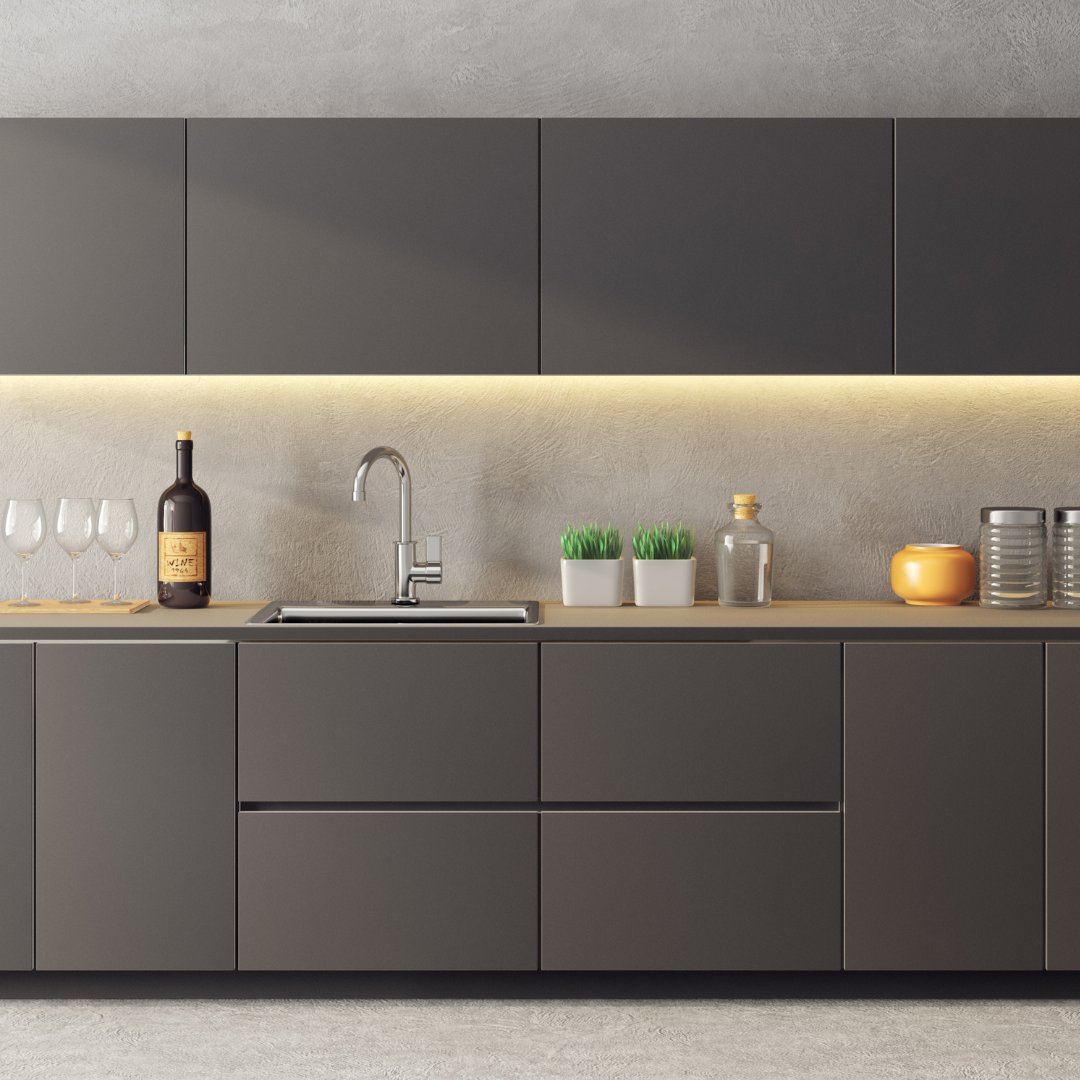 Fitas de LED na marcenaria