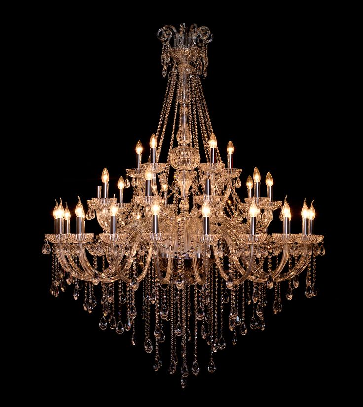 Lâmpada vela em lustres