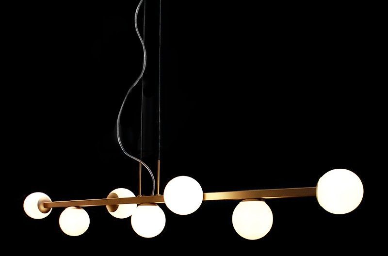 Pendente com lâmpada halopin