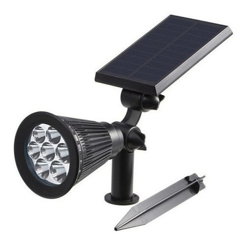 Espeto para jardim com energia solar