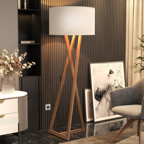 Luminária de Piso compondo a decoração