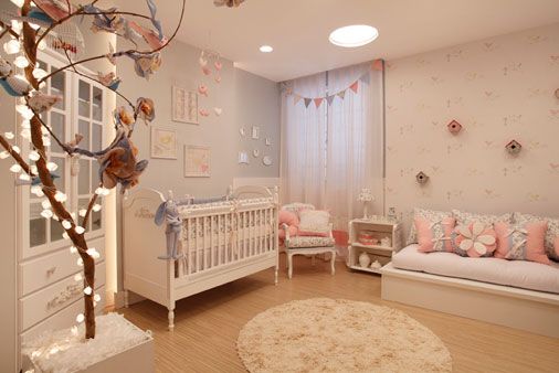 Luz difusa em quarto de beb? - Fonte Pinterest