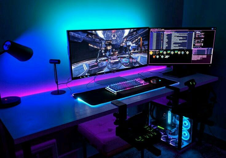 Ambiente gamer - Fonte Pinterest