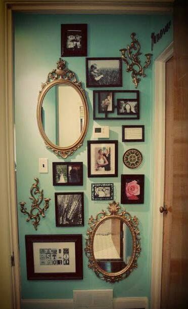Objetos decorativos estilo vintage - Fonte Pinterest