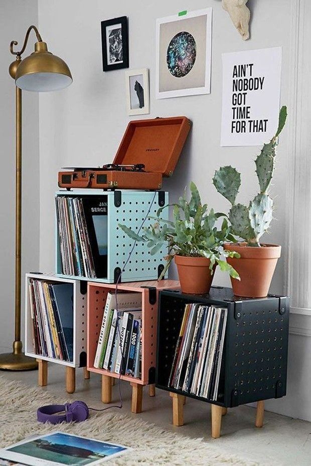 Objetos decorativos estilo vintage - Fonte Pinterest