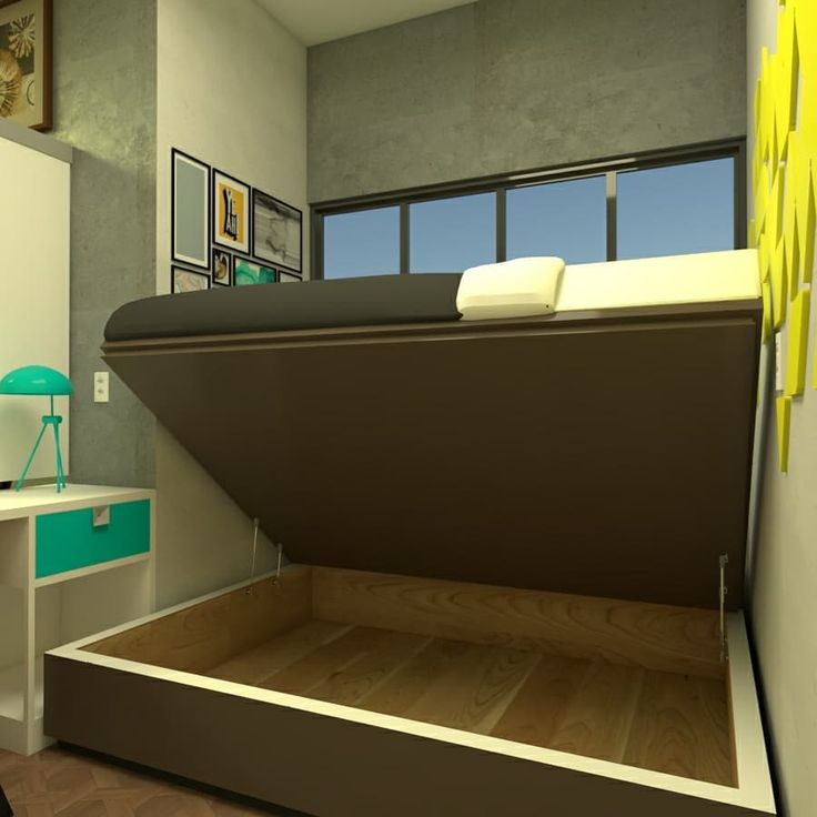 Apartamento de solteiro - Cama baú