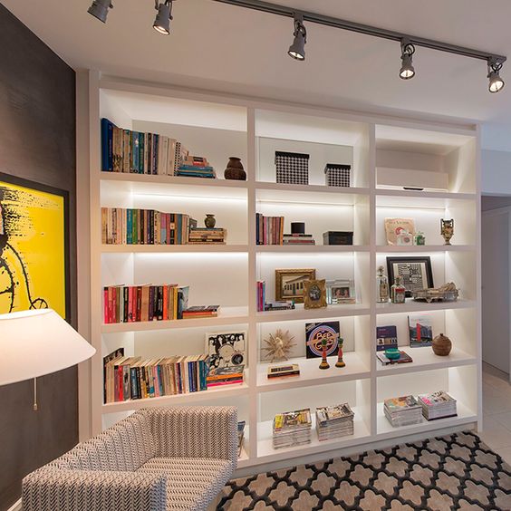 Iluminação para bibliotecas