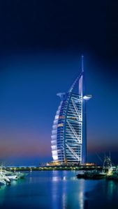 Ilustração Burj Al Arab (Dubai)